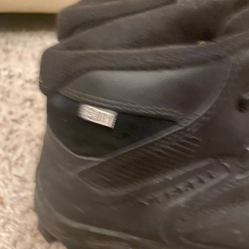 GUC Merrell Men All Black Waterproof 200 Gram Warm Winter Boots Size 11 - Picture 10 of 13